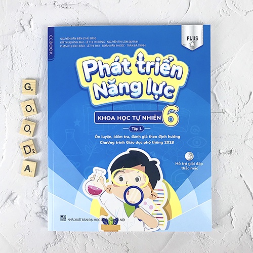 Sách Phát Triển Năng Lực Lớp 6 - Combo Môn Toán, KHTN, Ngữ Văn, Tiếng Anh (Phiên Bản Plus)