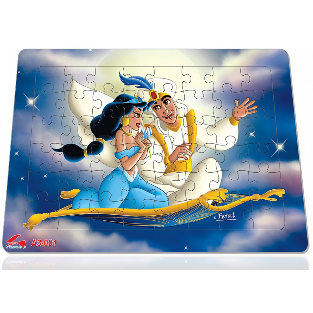 Tranh Xếp Hình A3 Cho Bé Trai,Tranh Ghép Hình 48 mảnh: Đội bay siêu đẳng, Doreamon, Đồ Chơi Trí Tuệ Trẻ Em MecoMart