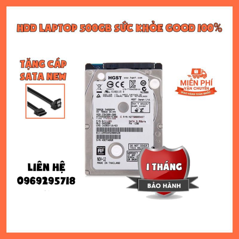 Ổ Cứng HDD Laptop 500Gb | BigBuy360 - bigbuy360.vn