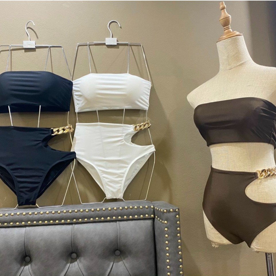 bikini quây 2 mảnh quần xích 1 bên | BigBuy360 - bigbuy360.vn