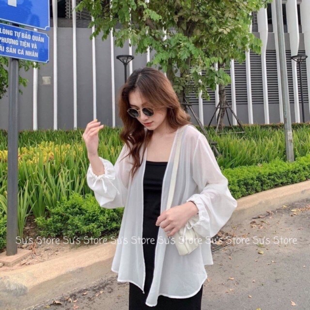 Combo áo khoác cadigan von mỏng nhẹ cho khách