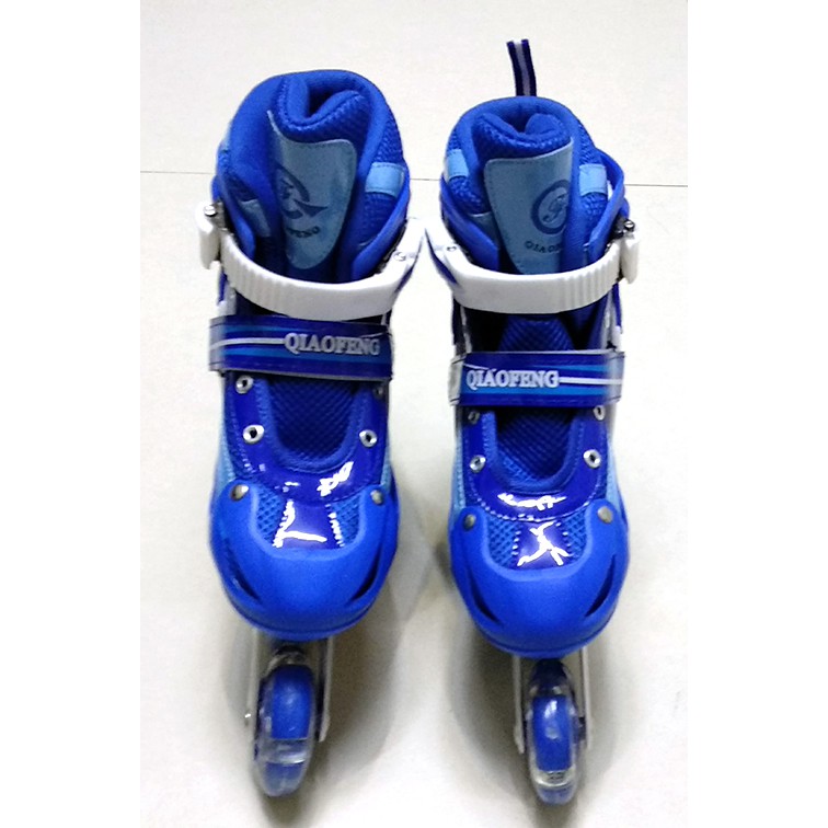 [ẢNH THẬT] Giày patin cho bé có đèn Flash + Bộ bảo vệ tay chân trượt partin + Túi đựng giày tiện dụng