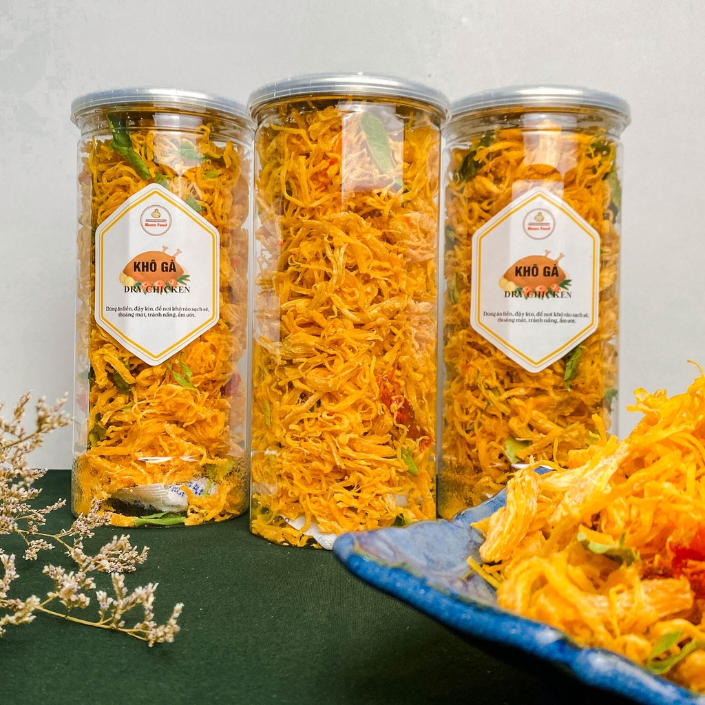 Khô Gà Lá Chanh Mềm Mana Food 200G - 300G