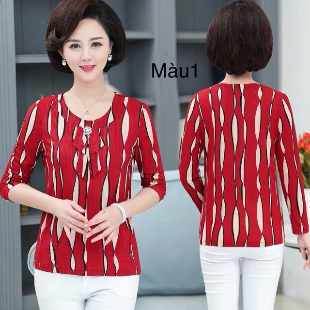 Áo thun dài tay trung niên | BigBuy360 - bigbuy360.vn