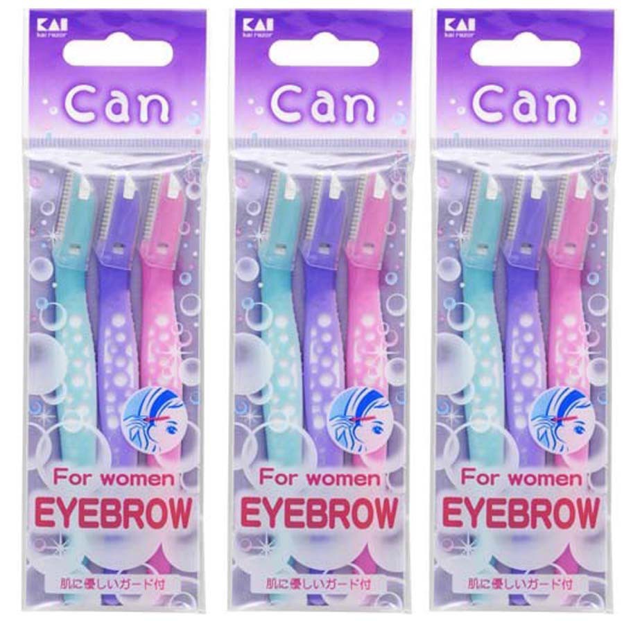Set 3 Dao Cạo Chân Mày Kai Nhật Bản Eyebrow