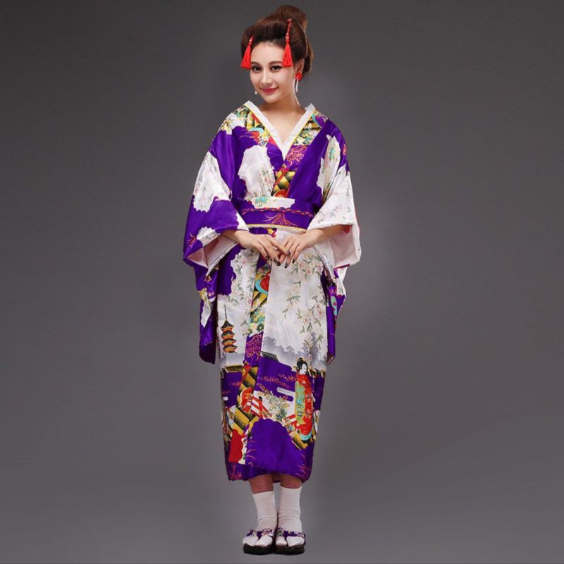 Yukata Nữ - Kimono nữ truyền thống Nhật Bản