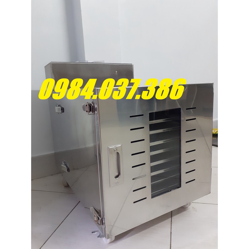 Máy sấy đa năng, sấy dược liệu sấy viên hoàn mini 10 tầng