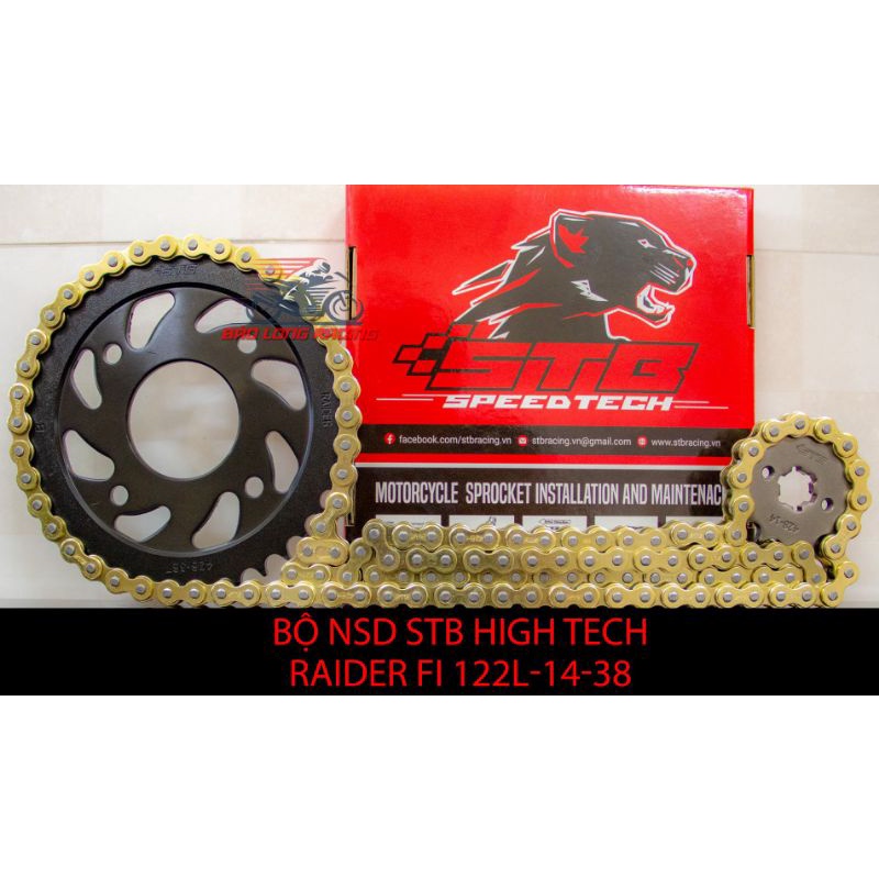 NSD STB 9ly cho SONIC, WINNER, WINNER X, RAIDER FI, EXCITER 135, EXCITER 150 sên Vàng hàng cao cấp
