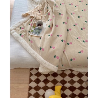Chăn Lông Cừu Vintage Minisize