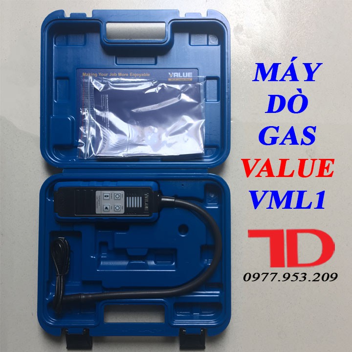 Máy dò gas tìm rò rỉ gas lạnh VALUE VML1, thiết bị kiểm tra rò rỉ gas lạnh value
