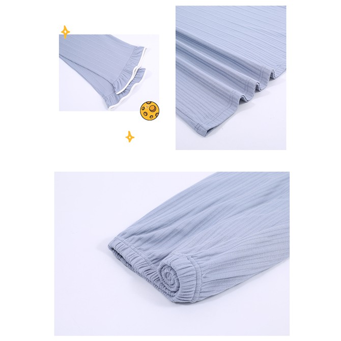 Bộ Đồ Pajamas Cotton Ngắn Tay Thiết Kế Đơn Giản Cho Nữ | BigBuy360 - bigbuy360.vn