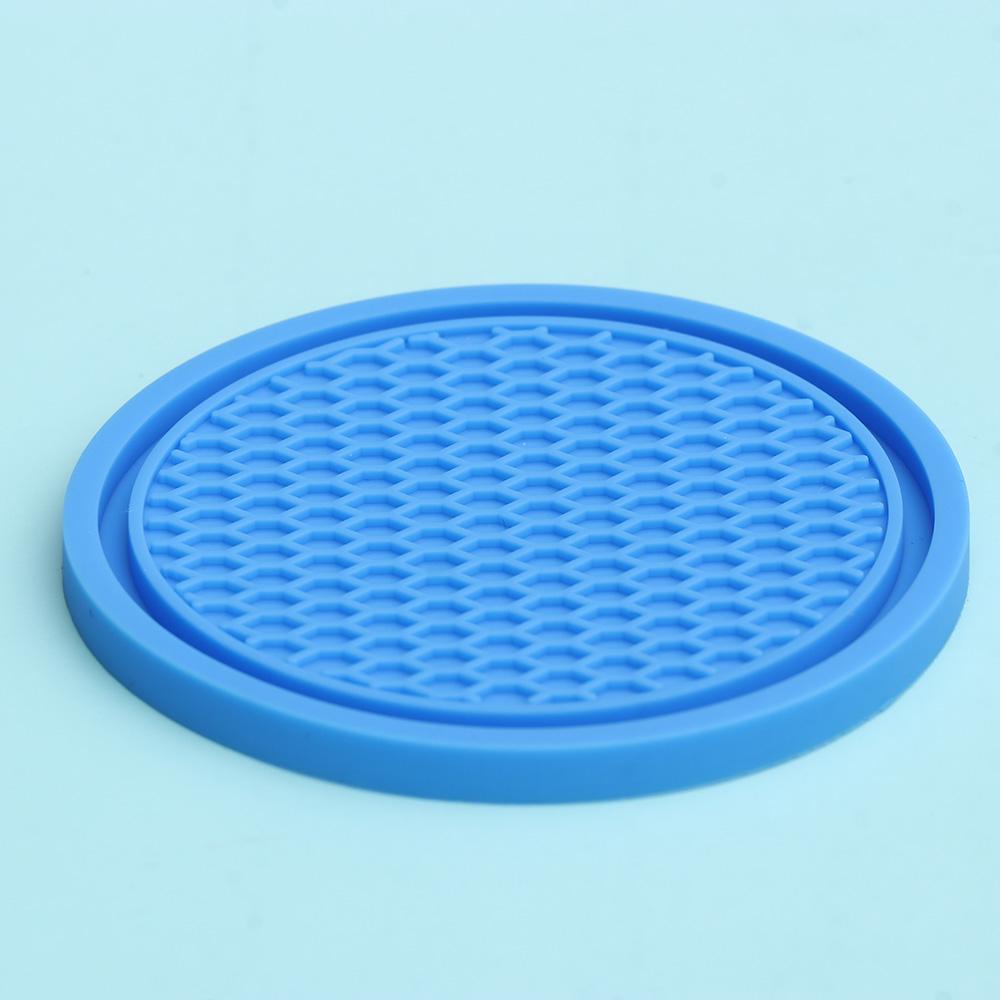 MAG Đế Lót Ly Cách Nhiệt Chống Trượt Bằng Cao Su Tự Nhiên Hình Hoa Trang Trí Nhà Cửa / Xe Hơi