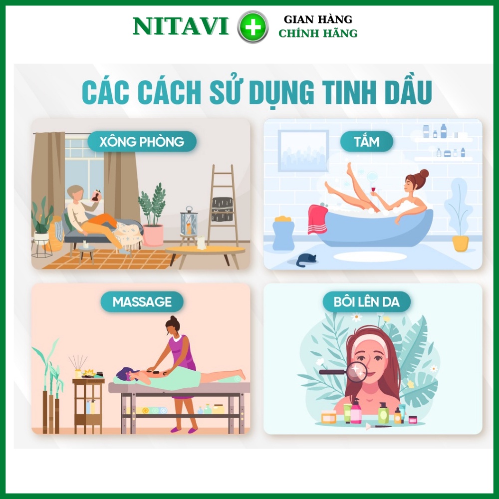 Tinh Dầu thiên nhiên cao cấp DuliVina Nguyên Chất, Kiểm Nghiệm Chất Lượng Quatest 1 - Chai 10ml