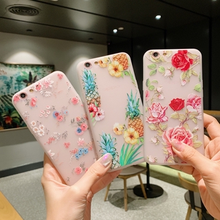 Ốp Điện Thoại Mềm In Hoa Cho OPPO A1K A3s A5s A7 A12 A12e A15 A15s A37 A37F A71 A71K F1 F1F F1s