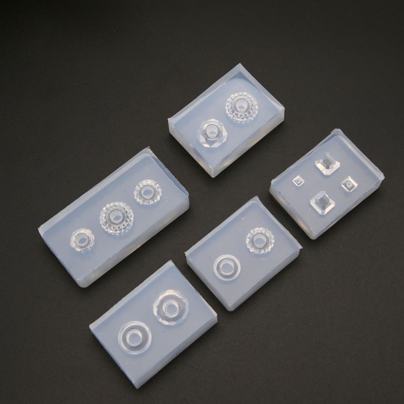 Khuôn Silicon Tạo Hình Hạt Charm Lỗ Lớn Làm Trang Sức Thủ Công