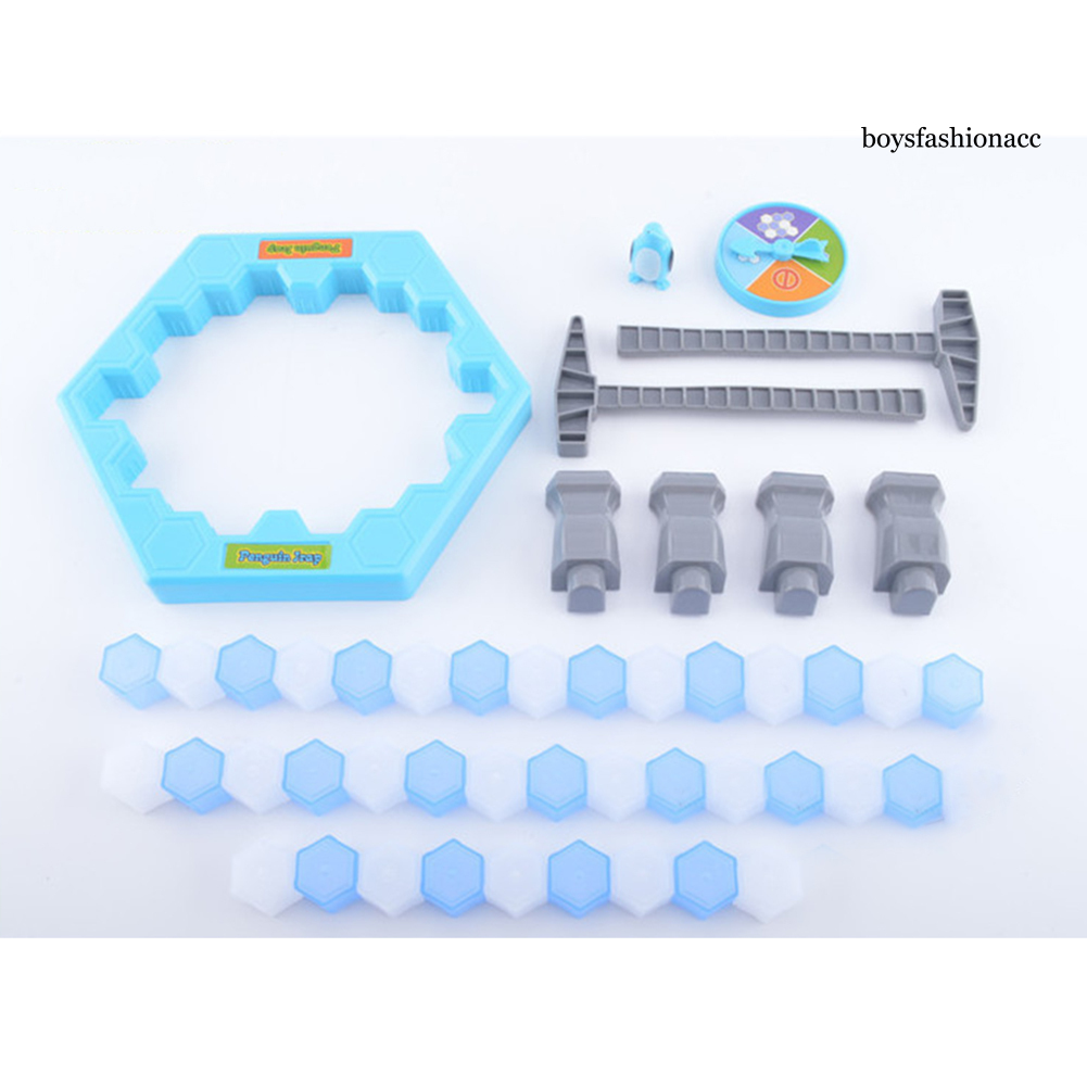 BF-PU Save Penguin Ice Block Breaker Trap Toys Funny Parent Children Kids Table Game