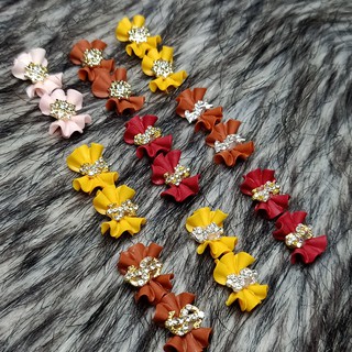 Nơ bột 5D nhụy charm cao cấp N08