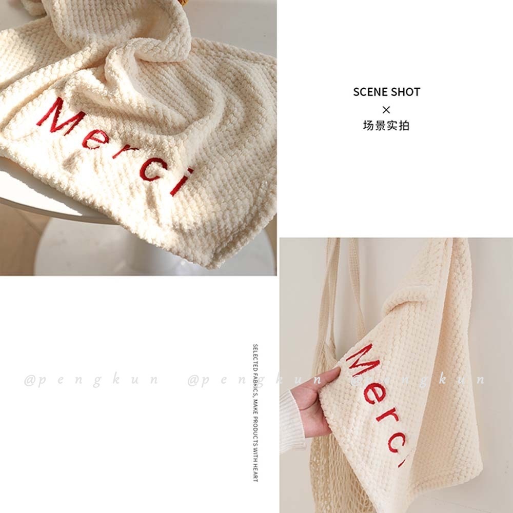 Khăn Lau Tay Nhà Bếp Siêu Thấm Hút Kiểu Pháp!