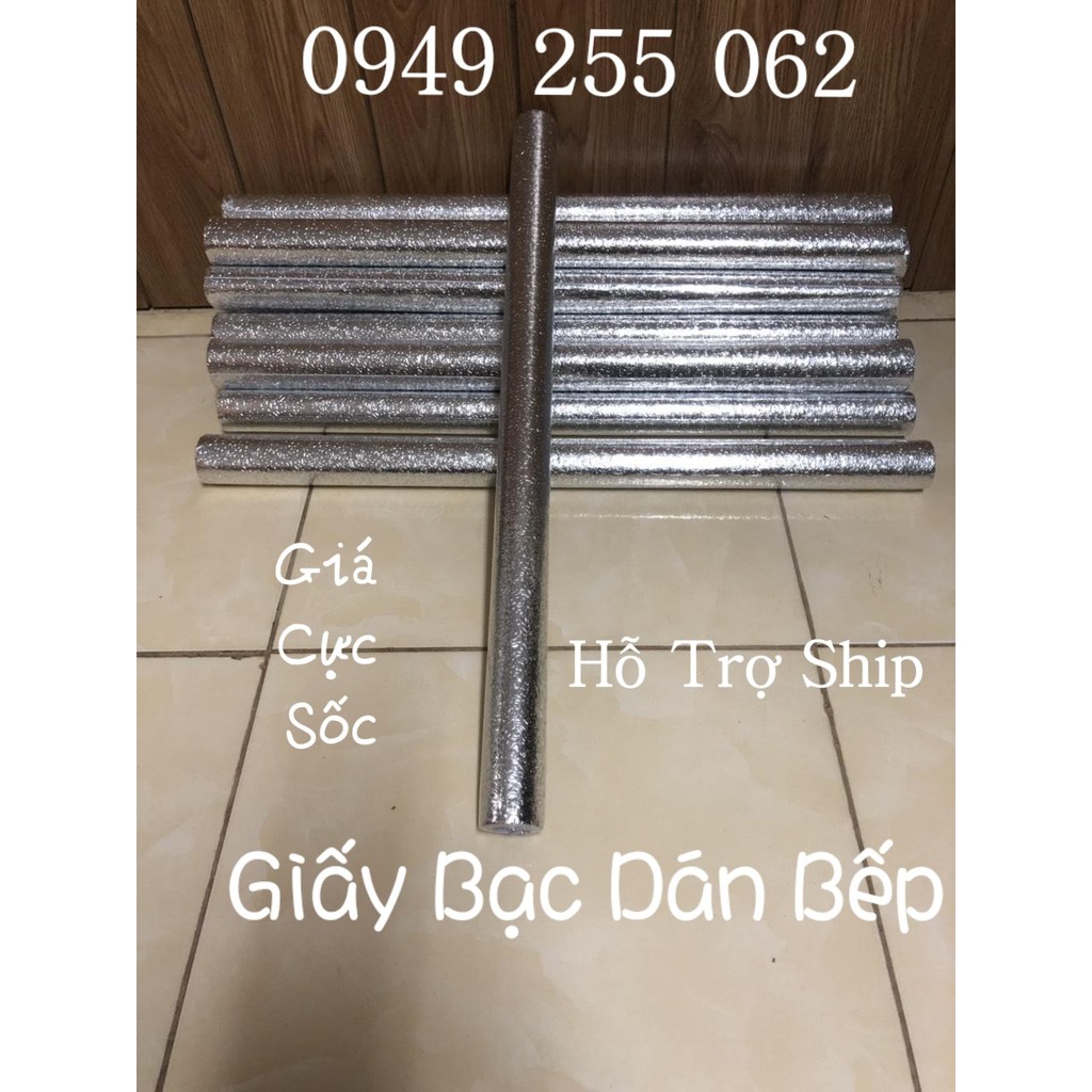 GIẤY BẠC DÁN BẾP - KÍCH THƯỚC 60 X 3M