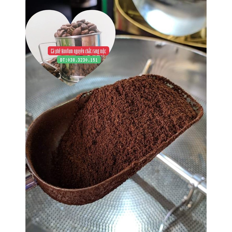 Cà phê Robusta nguyên chất rang mộc, Thơm ngon, Đậm đà (Pha phin) 1kg