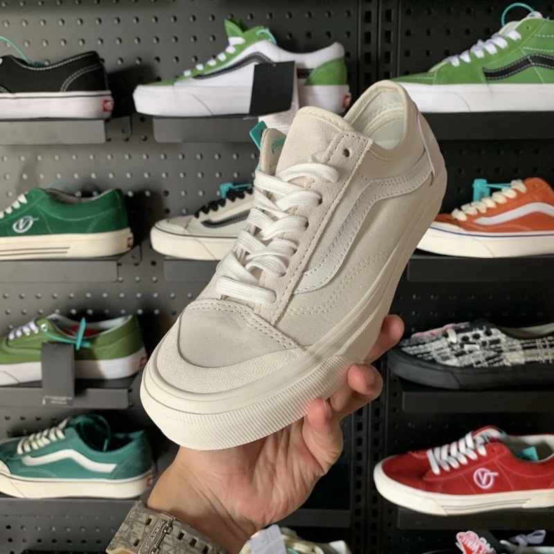✨  - Giày trượt vans style 36 decon trắng bạch tuyết