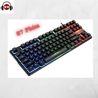Bàn Phím Led Rút Gọn 87 Phím