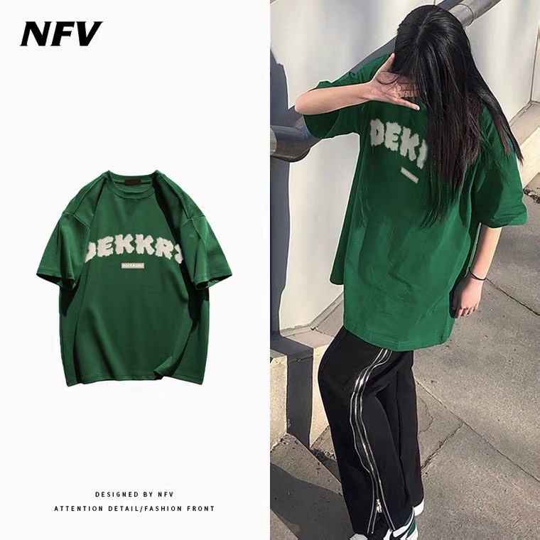 Áo Thun Tay Lỡ DEKKRS Cotton Nhung, Áo Phông Dáng Rộng Mẫu Mới 2022 CAMSTORE M10