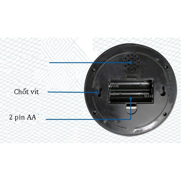 Camera Giả Dáng Tròn Mô Hình C4 Camera Chống Trộm Có LED Cảnh Báo