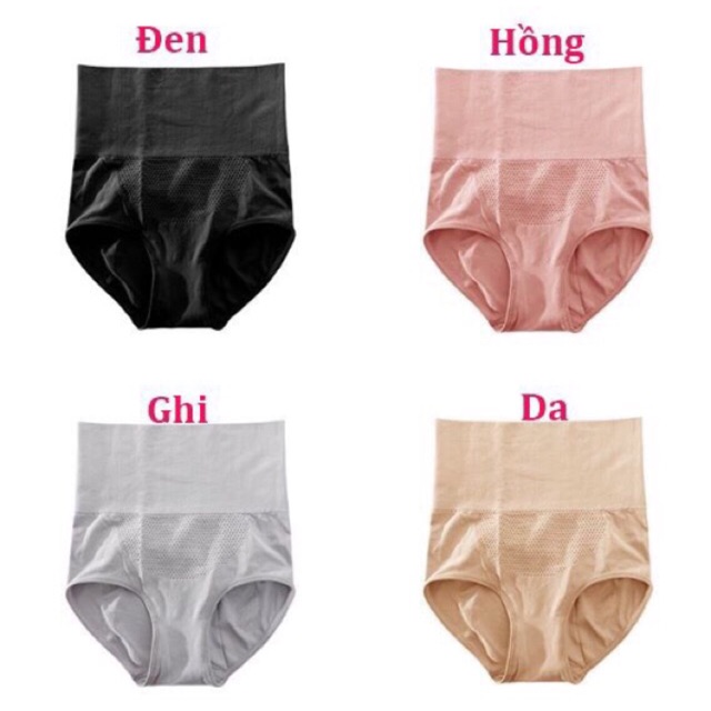 Quần lót cạp cao kèm gen bụng kháng khuẩn