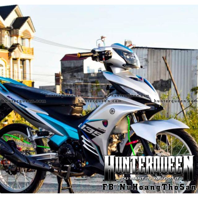 Tem rời Exciter 2011. Chất liệu CROM, phiên bản kỷ niệm 20 năm. Ex 135 đời 2011 đến 2014.