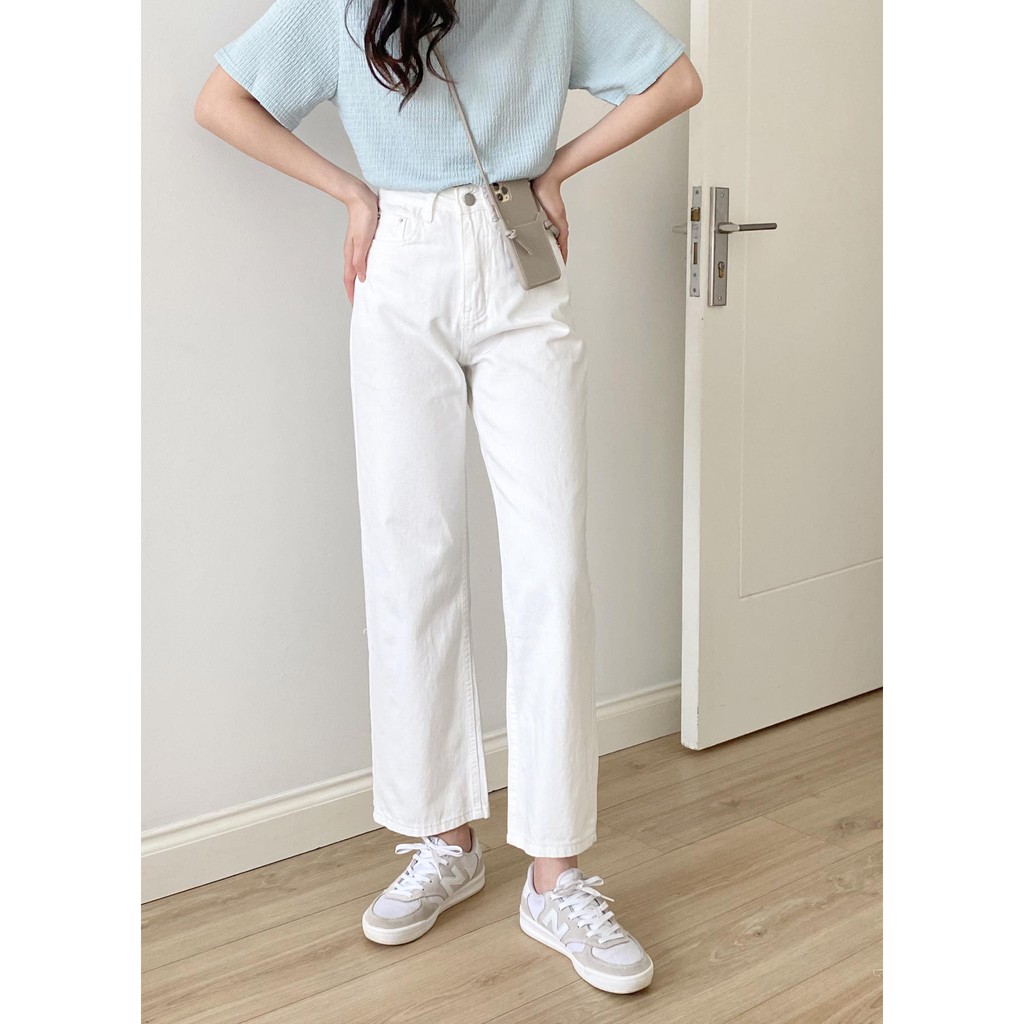 Quần jean ống suông _ Q0048 | BigBuy360 - bigbuy360.vn