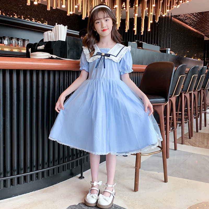 Đầm Thời Trang Mùa Hè 12 Tuổi Dễ Thương Cho Bé Gái