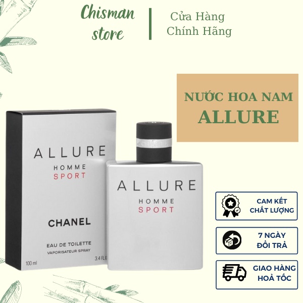 Nước Hoa Nam Allure Homme Sport 100ml đẳng cấp phái mạnh siêu cuốn hút,độ lưu hương lâu- Chisman
