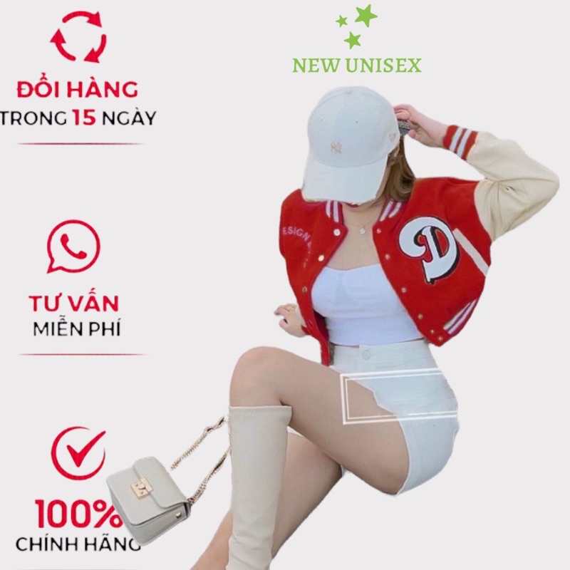 Áo Khoác Nỉ Nữ Croptop Chữ D Chất Pe Mềm Mát Mặc Đẹp Che Nắng Chắn Gió Đi Chơi Thoải Mái