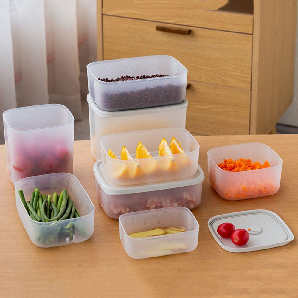 .Hộp Đựng Thực Phẩm Đông Lạnh Có Khay Xếp Chồng Lên Nhau