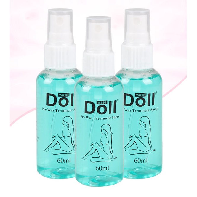 Chai xịt dưỡng ẩm trước khi wax lông doli 60ml