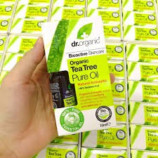 Dr.Organic - Tinh dầu trà xanh hữu cơ Tea Tree Oil 10ml