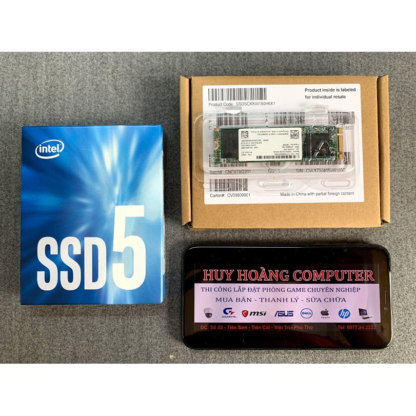 SSD Intel 540s Series M.2 2280 Sata III 180GB | WebRaoVat - webraovat.net.vn