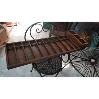 Khay gỗ để tông đơ