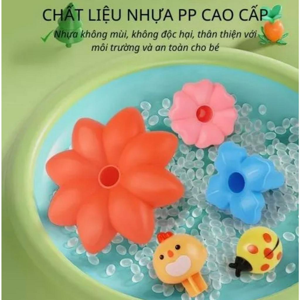 Đồ chơi lắp ghép vườn hoa 93 chi tiết cao cấp cho bé trai, gái. Đồ chơi lắp ráp trí tuệ sáng tạo cho trẻ 1 -6 tuổi