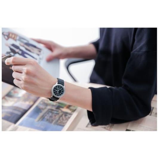 Đồng hồ nam Chính Hãng Seiko 5 Quân Đội SNK809K2S - Máy Cơ Dây Nato - Mặt Đen - Chống