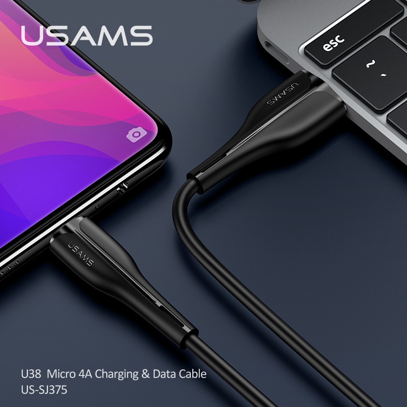 Dây Cáp Sạc Nhanh USAMS U38 1M 2A Type C Micro USB