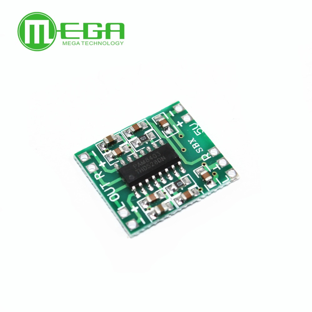Bảng mạch khuếch đại kỹ thuật số mini cấp D 2*3W 2.5 - 5V USB