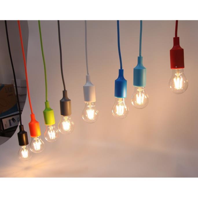 Dây đèn thả trang trí bóng led Edison A60 6W