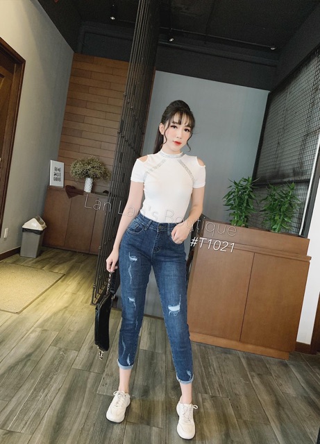 QUẦN JEAN DÀI BIG SIZE CO DÃN MẠNH 2748