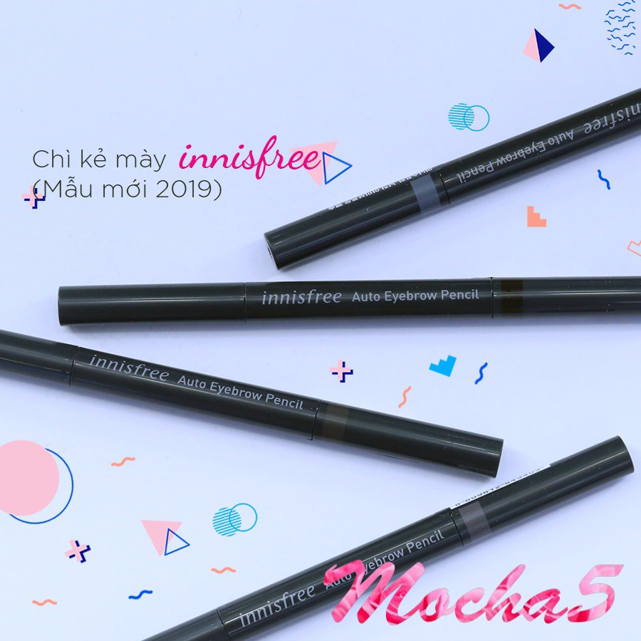 Chì kẻ mày chống nước INNISFREE Auto Eyebrow Pencil 2 đầu mẫu mới 2019 ( Sẵn - Auth ) | BigBuy360 - bigbuy360.vn