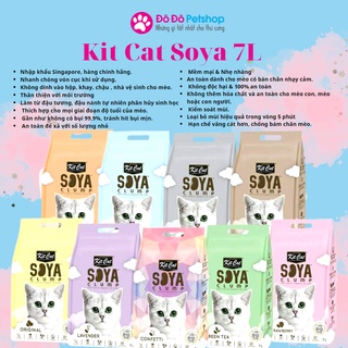 Kit Cat Soya Clump 7L - Cát vệ sinh cho mèo