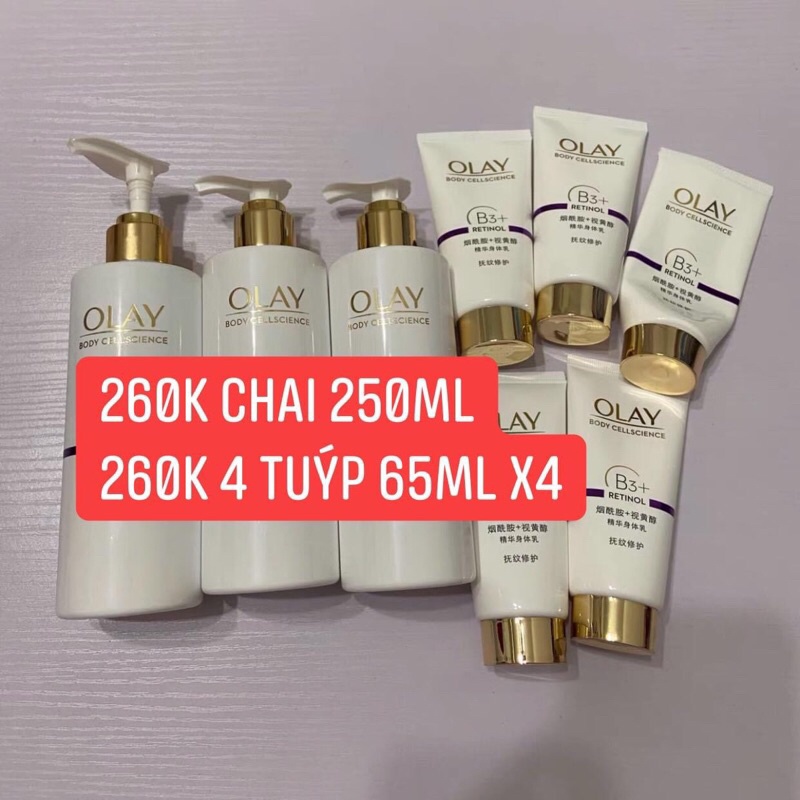 SỮA TẮM VÀ DƯỠNG THỂ OLAY