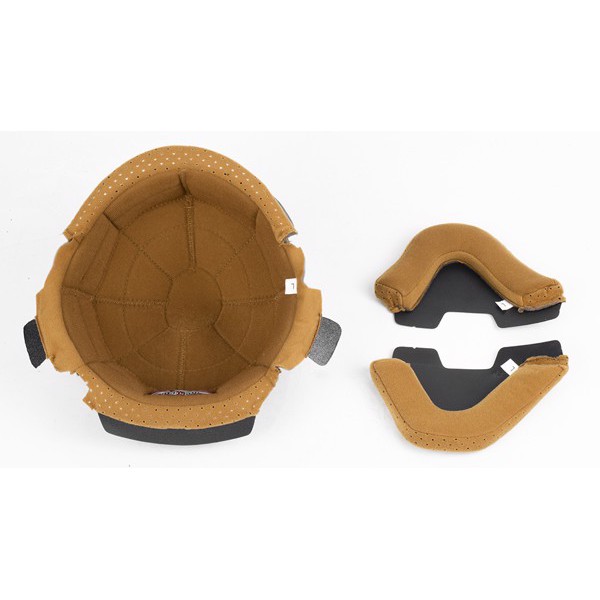 Lót mũ bảo hiểm Bulldog Pom màu nâu- SPID.VN