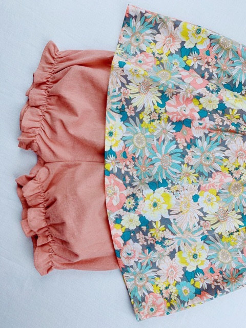 Set bộ thô hoa cho bé gái từ 1 tuổi đến 10 tuổi